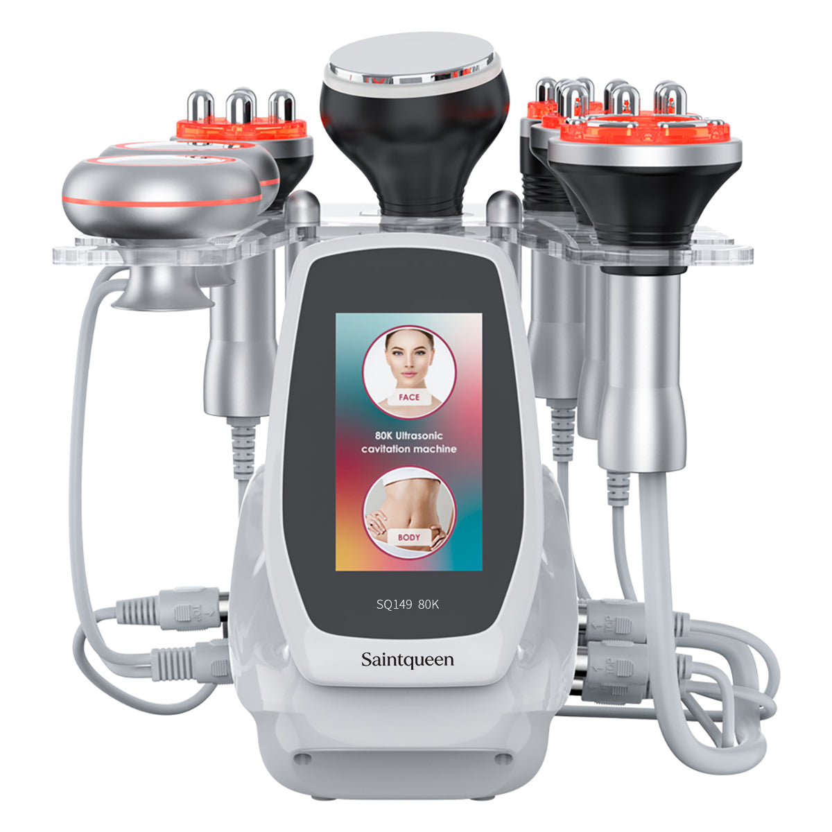 SQ149 Pro | מכשיר קוויטציה 80K, ‏RF ו-EMS, ‏6 ב-1