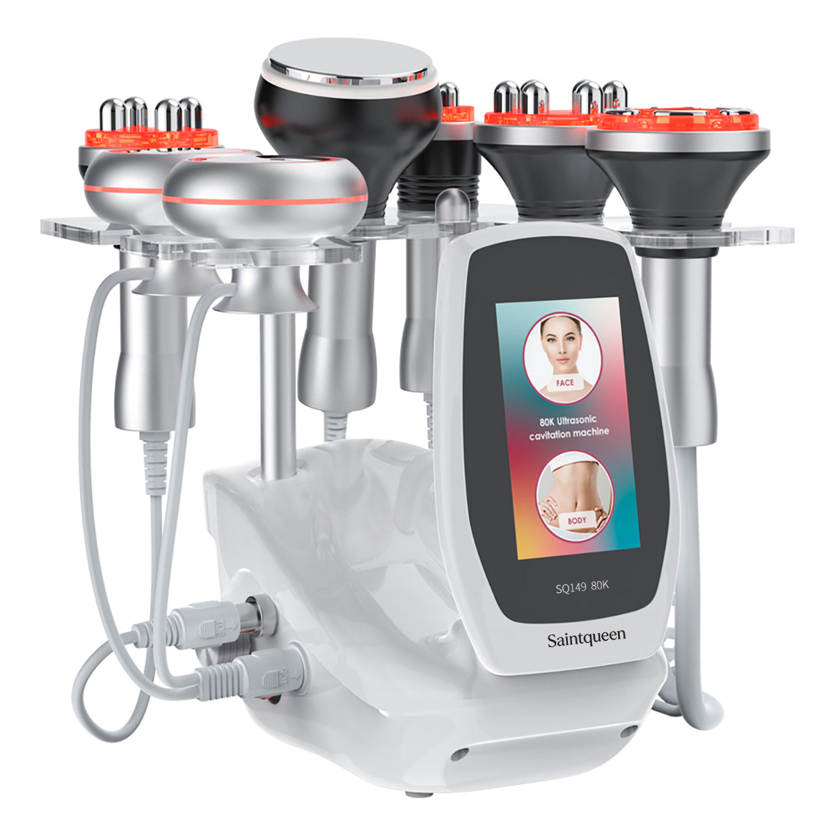 SQ149 Pro | מכשיר קוויטציה 80K, ‏RF ו-EMS, ‏6 ב-1