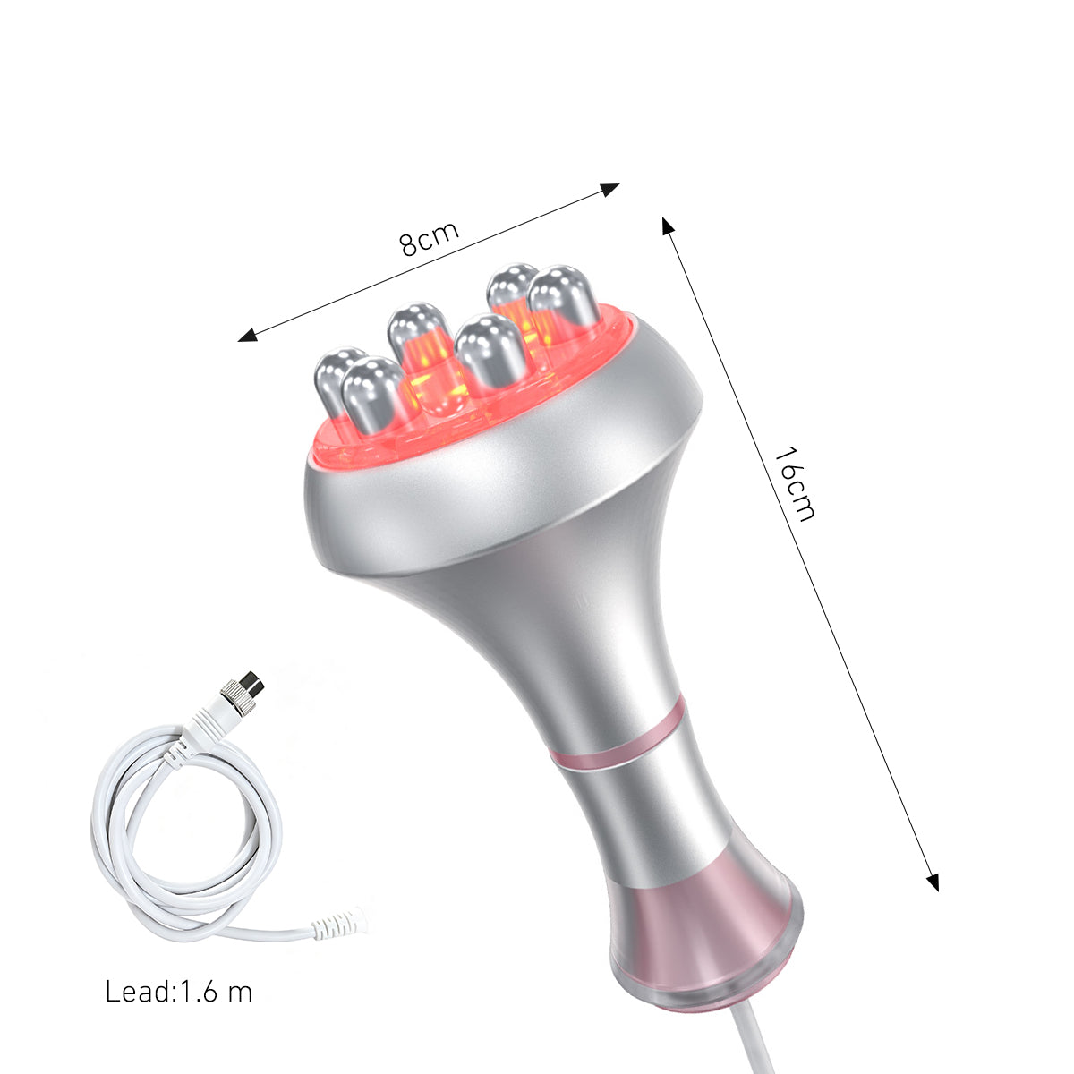 SQ90D Plus | מכשיר קוויטציה 80K ו-RF, ‏9 ב-1 עם רפידות לייזר