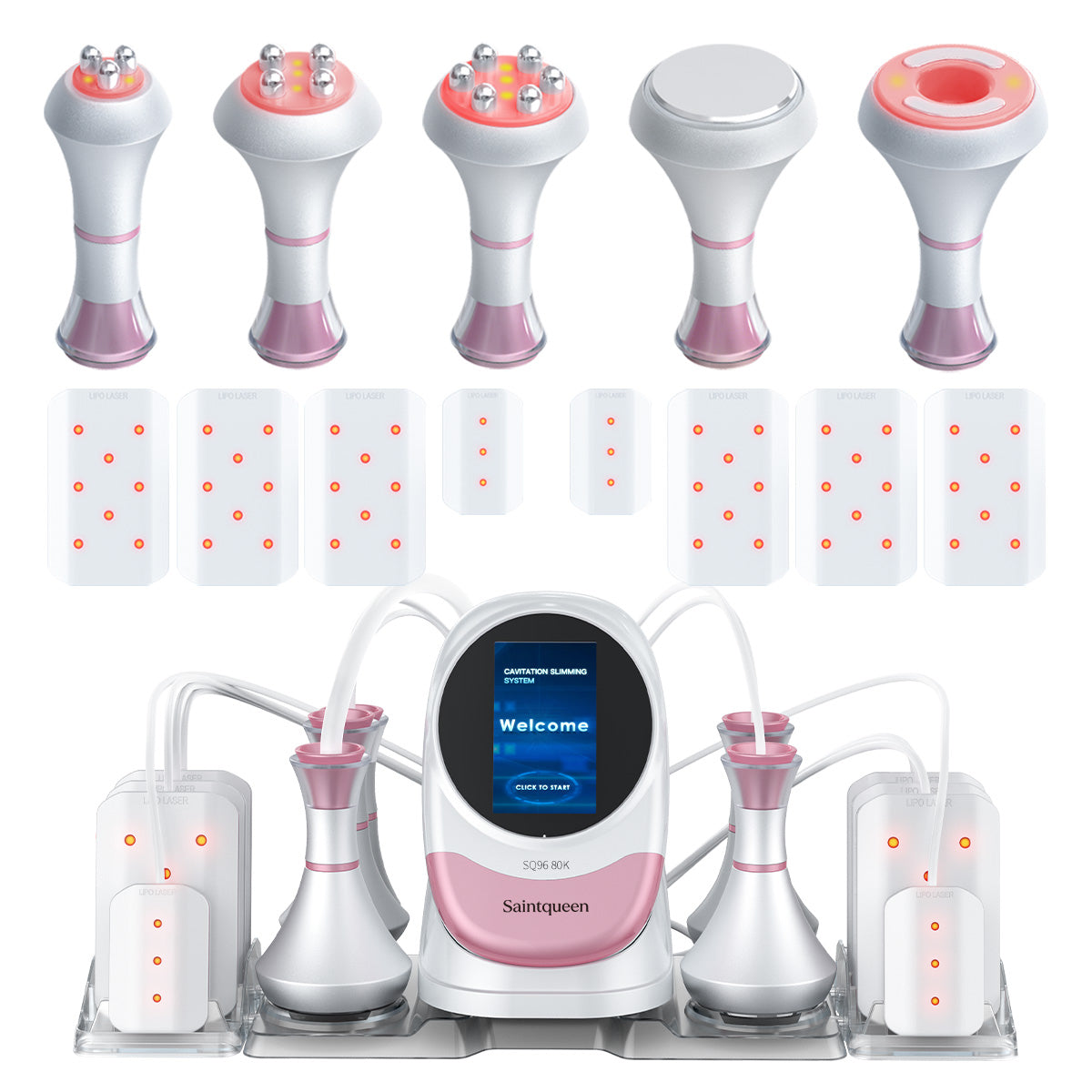 SQ96 Pro מערכת 6-in-1 עם 8 לוחות לייזר