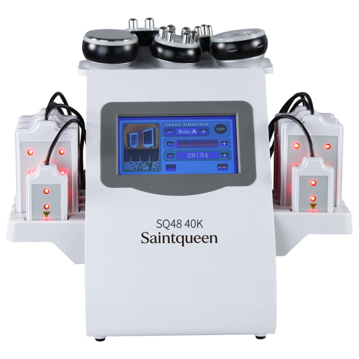 SQ48 Pro | מכשיר קוויטציה 40K ו-RF, ‏6 ב-1 עם רפידות לייזר תמונה ראשית