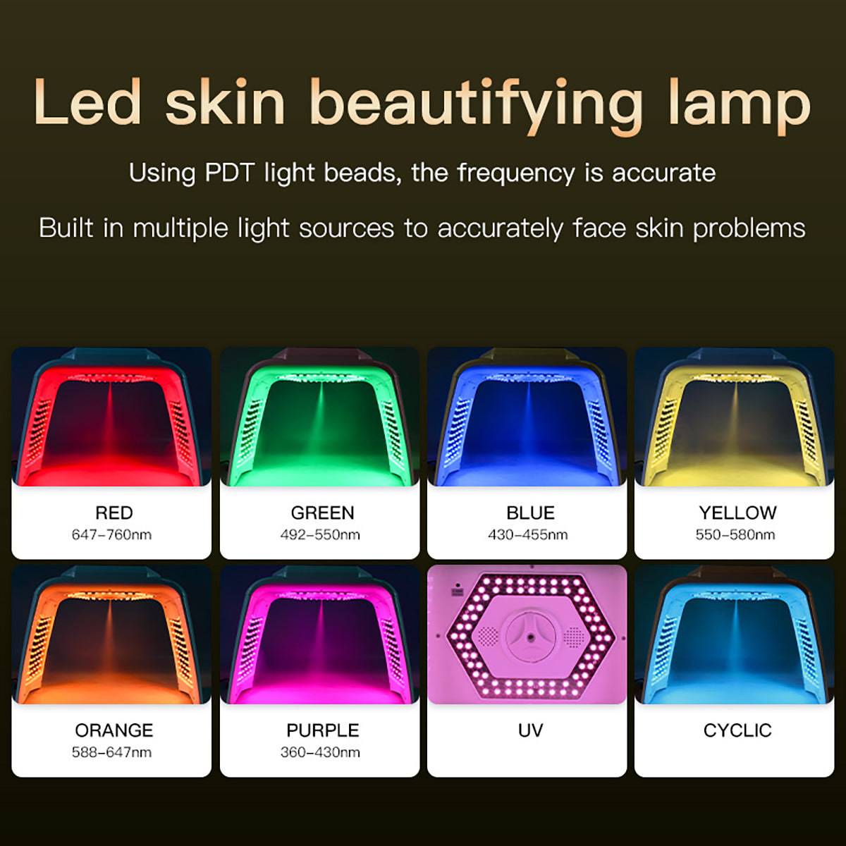 SQ78 קשת LED עם ערפל, חימום ו־EMS
